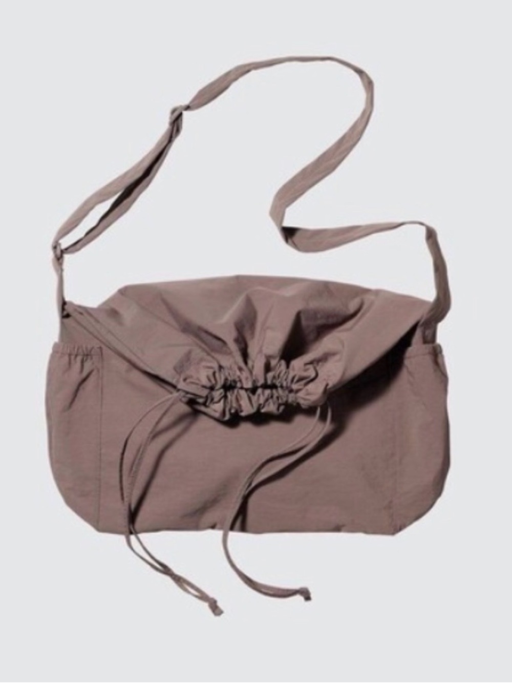 NWT Unisex Uniqlo Drawstring Shoulder Bag - never used